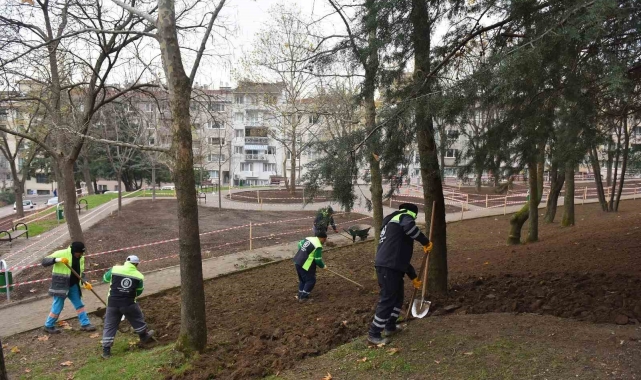 Yıldırım'da parklar yenileniyor