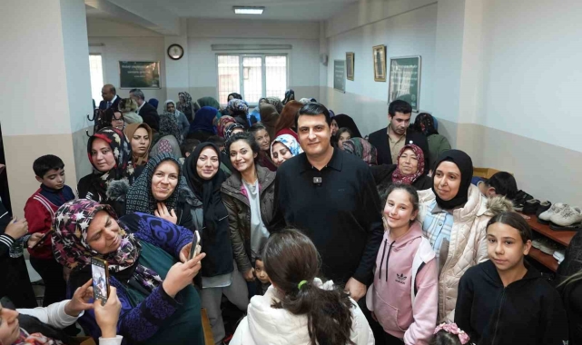 Yılmaz, Çıksorut'ta halkla bir araya geldi
