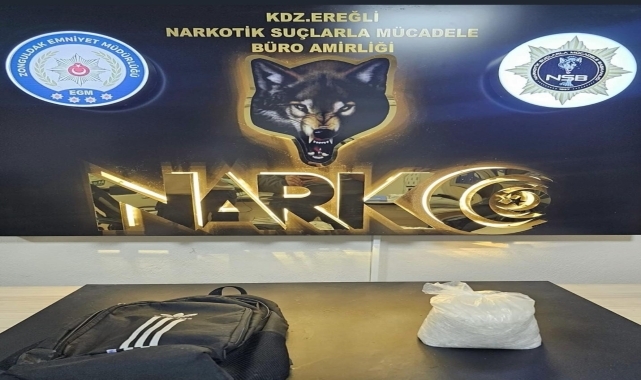 Zonguldak'ta uyuşturucu operasyonunda yakalanan 3 zanlı tutuklandı