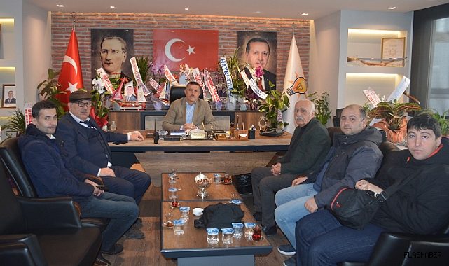 15 Eylül Gazeteciler Cemiyeti'nden Başkan Üçüncüoğlu'na ziyaret