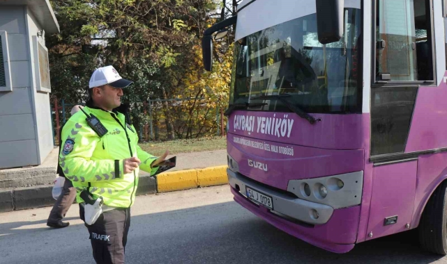 2024 yılının son ayında 700 araç trafikten men edildi, 204 sürücü ehliyetini kaptırdı