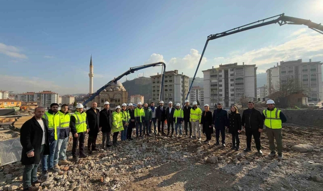 866 konutluk projenin çalışmalarına başlanıldı
