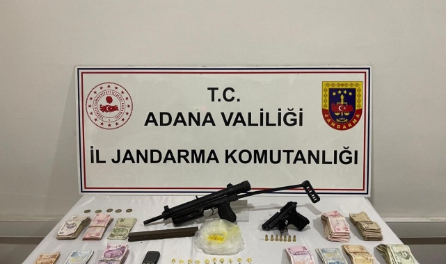 Adana'da uyuşturucu imalatı yapılan adrese baskın