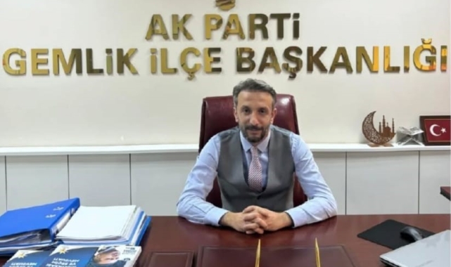 AK Parti Gemlik İlçe Başkanı Mehmet Taşar: