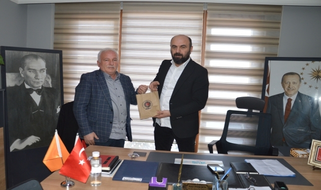 AK Parti Havza İlçe Başkanı Pekşen'e ziyaret