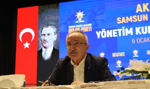 AK Parti Samsun İl Başkanı Mehmet Köse'den kongre teşekkürü