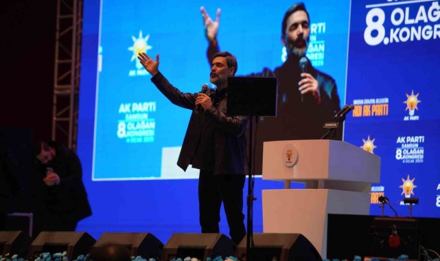 AK Parti Samsun İl Kongresi'nde Uğur Işılak coşkusu