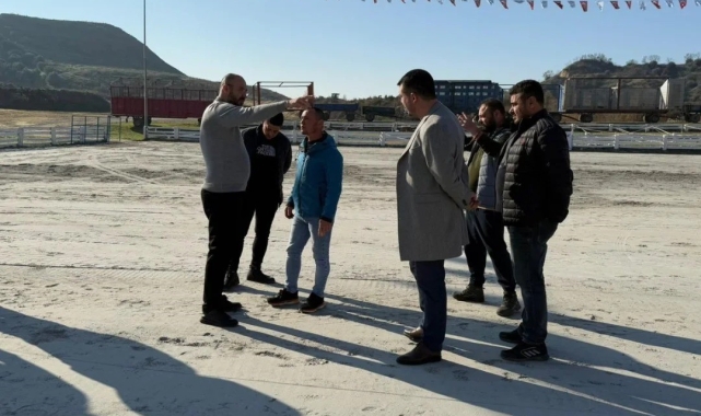 Alangüllü güreşe hazır