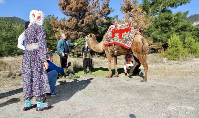Alanya geleneksel Yörük oyunları gübüdük oyunu ile sona erdi