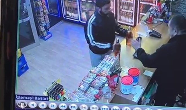 Aldığı içkilerin parasını ödemeden kaçtı