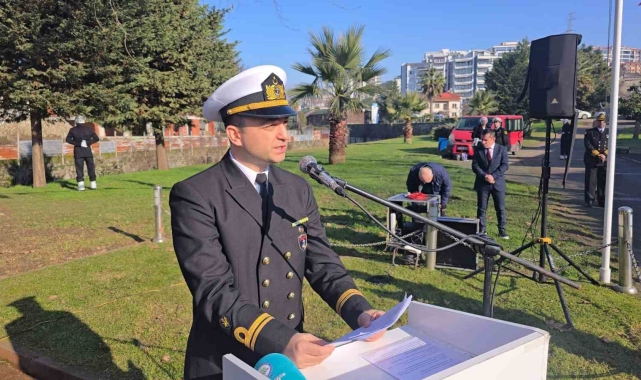 Alemdar Gemisi'nin intikalinin 104. yıldönümü ve ilk deniz şehidi Recep Kahya anıldı