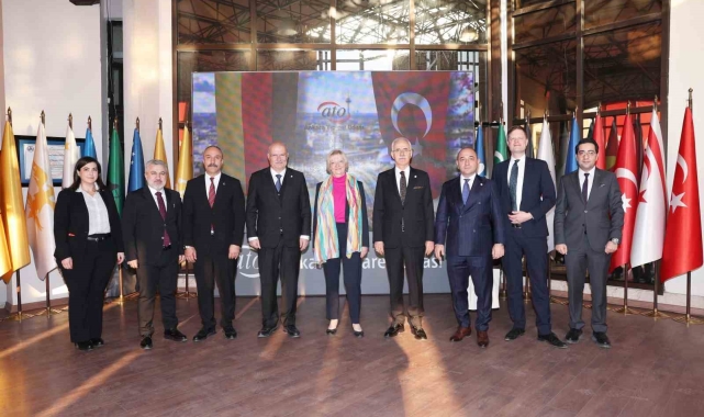 Almanya'nın Ankara Büyükelçisi Sorg, ATO Başkanı Baran'ı ziyaret etti