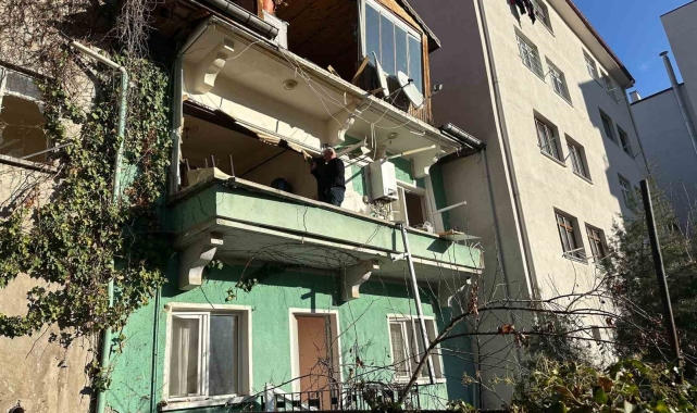 Ankara'da doğal gaz patlaması: 1 yaralı
