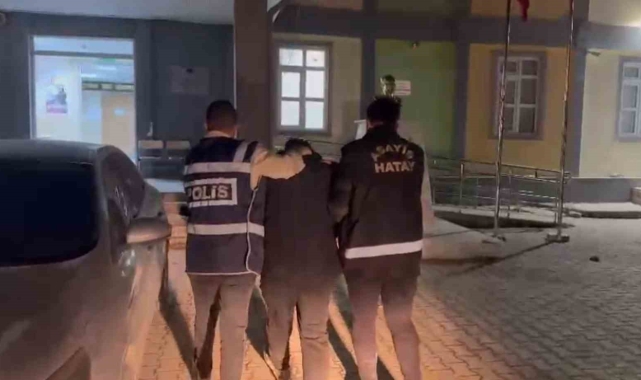 Antakya'da kesinleşmiş hapis cezası bulunan şahıs tutuklandı