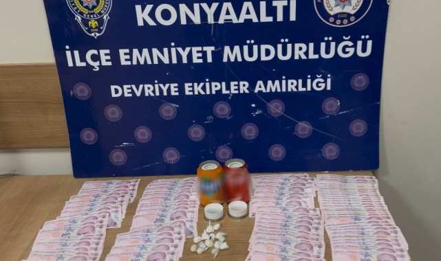 Antalya'da 13 kilogram skunk ele geçirildi