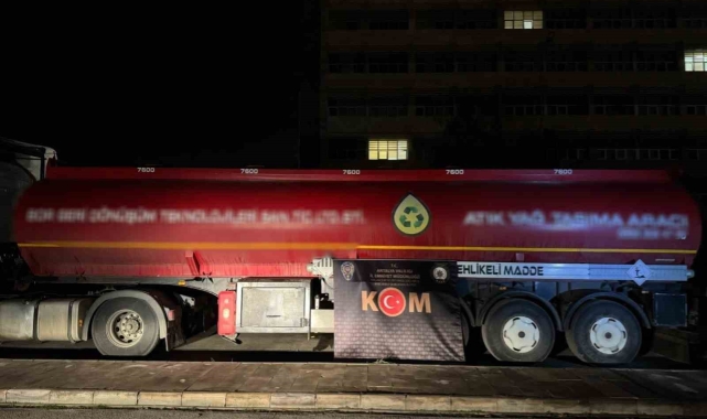 Antalya'da bir haftada 26 bin 500 litre kaçak akaryakıt ele geçirildi