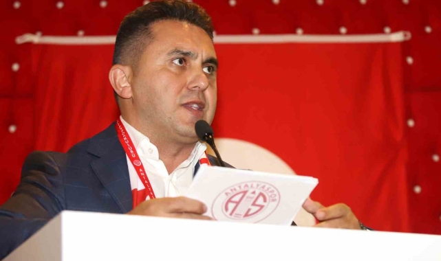 Antalyaspor Kulübü'nün yeni başkanı Mustafa Ergün oldu