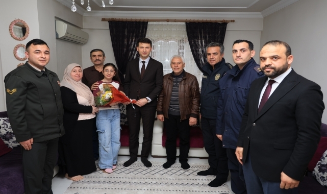 Arhavi Kaymakamı Çimşir'den gazilere ziyaret