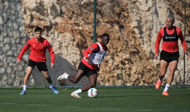 Atakaş Hatayspor, Antalyaspor maçı hazırlıklarını sürdürdü