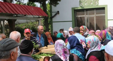 Atakum'da çiftçiye 30 bin sebze fidesi ve tohum desteği