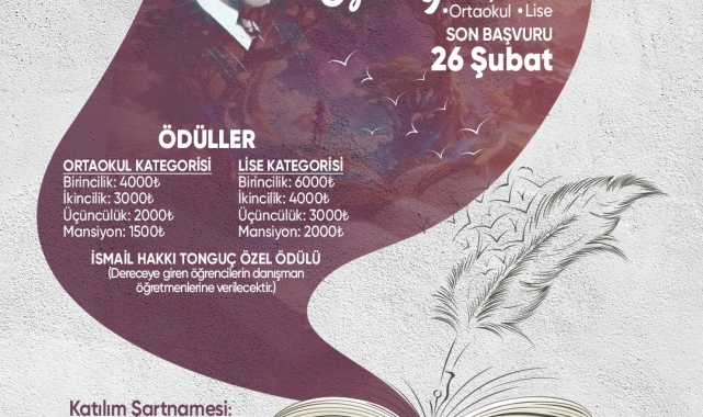 Atakum'da öykü yarışması başvuruları başladı