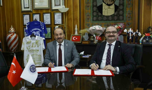 Atatürk Üniversitesi ve Erzurum Teknik Üniversitesinden modern tarım için iş birliği