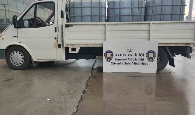 Aydın'da 3 bin litre tağşiş yağ ele geçirildi