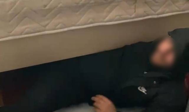 Babaeski&#039;de hırsızlık hükümlüsü bazanın altında yakalandı