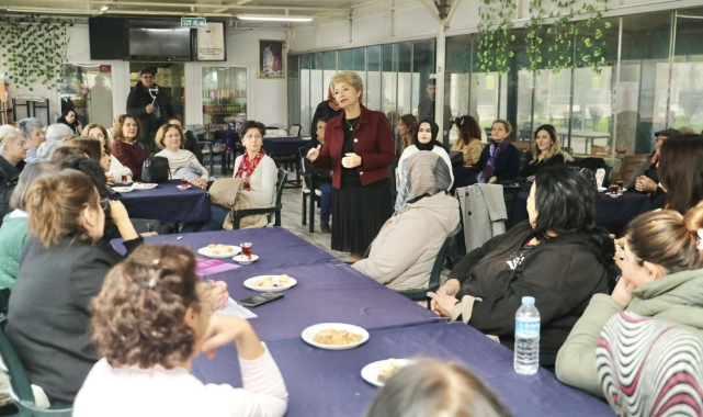 Bahçelievler Mahallesi'nde kadınlar buluşması gerçekleştirildi