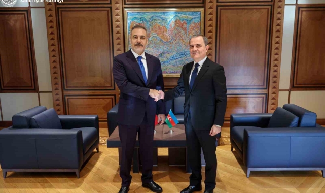 Bakan Fidan, Azerbaycanlı mevkidaşı Bayramov ile görüştü