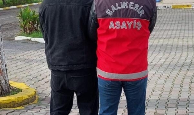 Balıkesir'de 41 yıl hapis cezalı firari yakalandı