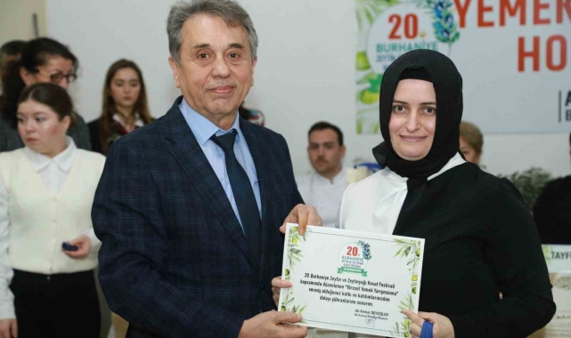 Balıkesir'de zeytinyağlı yemekler yarıştı
