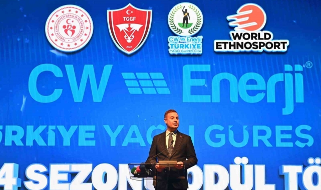 Balıkesirli pehlivanlara ödül