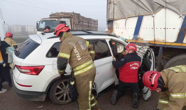 Bandırma-Bursa Karayolunda trafik kazası: 5 Yaralı