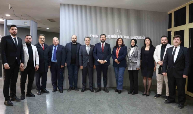 Başkan Çerçioğlu, AGC'nin yeni yönetimini ağırladı