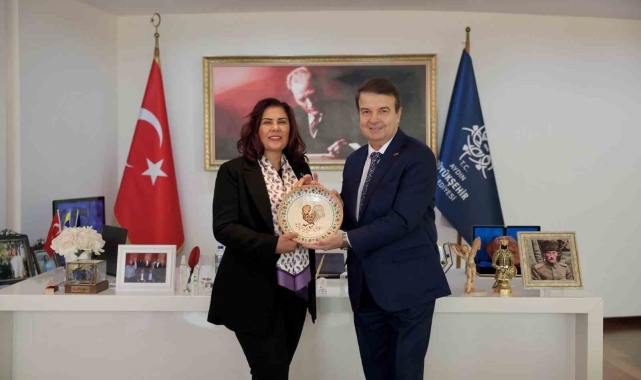 Başkan Çerçioğlu, Romanya Başkonsolosu Zamfiroiu'yu ağırladı