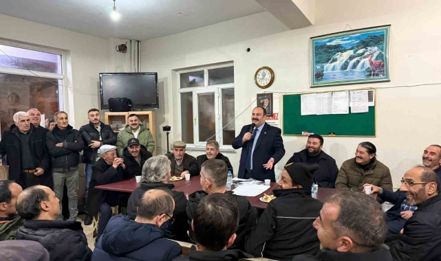 Başkan Hamamcı'dan merhum muhtara vefa