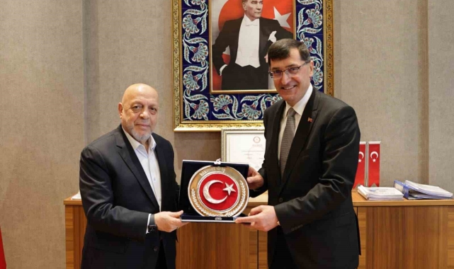 Başkan Kahveci'den Genel Başkan Arslan'a teşekkür