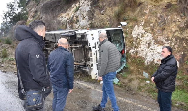 Başkan Zencirci kazada yaralanan vatandaşlara geçmiş olsun diledi