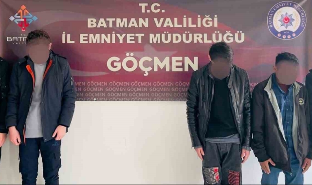 Batman'da göçmen kaçakçılığı: 2 tutuklama