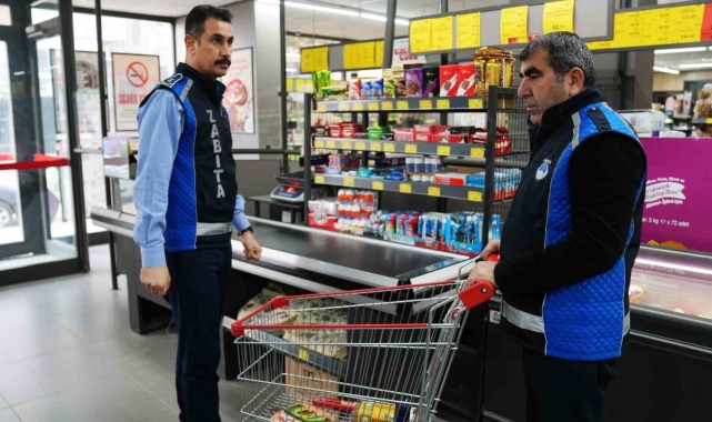 Battalgazi'de market denetimleri