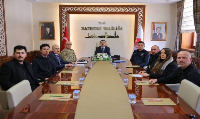 Bayburt'ta güvenlik ve asayiş bilgilendirme toplantısı düzenlendi