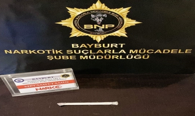 Bayburt'ta uyuşturucu madde ele geçirildi