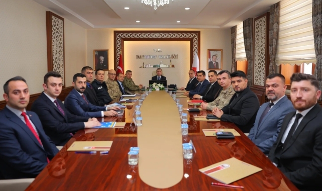 Bayburt'ta asayiş toplantısı yapıldı