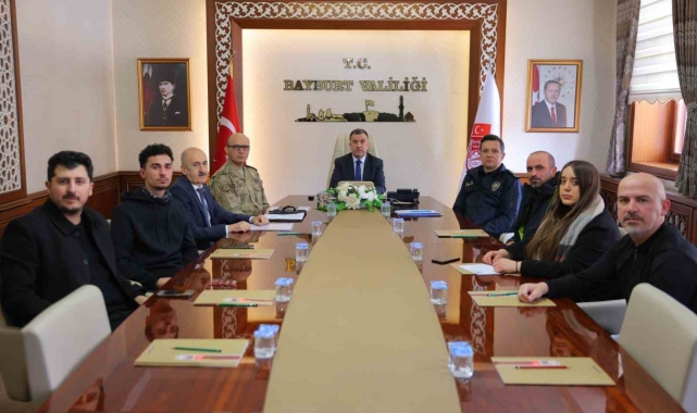 Bayburt'un Aralık ayı asayiş olayları değerlendirildi