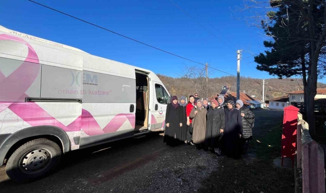 Bilecik'in köylerinde 'Mobil KETEM' ile erken teşhis fırsatı