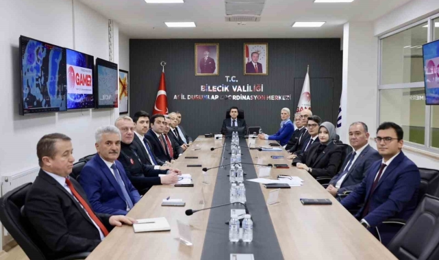 Bilecik'te GAMER İzleme, Değerlendirme ve Koordinasyon Kurulu toplantısı gerçekleşti