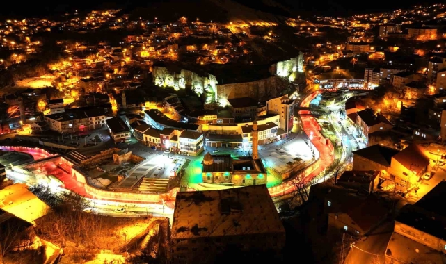 Bitlis'in ışıl ışıl görüntüsü büyülüyor