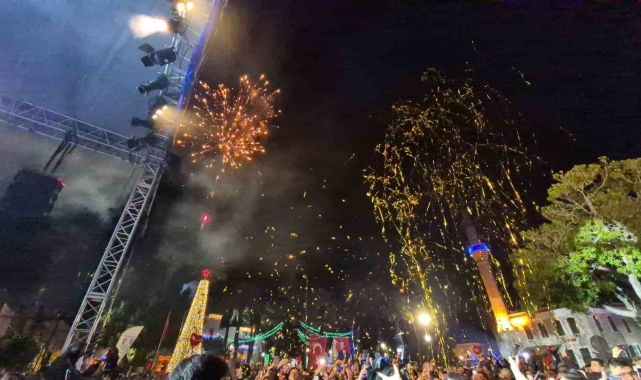 Bodrum yeni yıla coşkuyla girdi