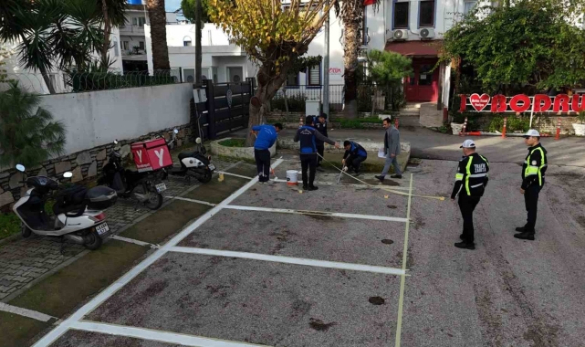 Bodrum'da motoparklar hizmete giriyor